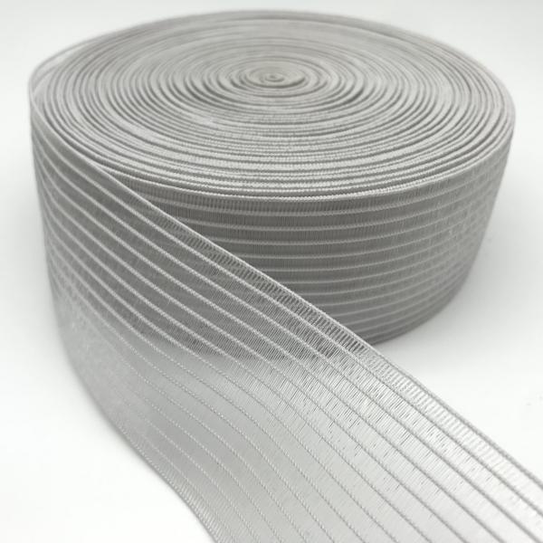 50mm Polyester Rubber Silk Elastic Band Medical Elastic Webbing For Pregnancy