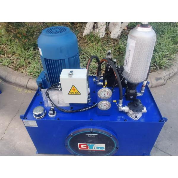 Vertical Hydraulic Station AC 220V 380V 460V High Pressure Hydraulic Power Assembly With Valve
