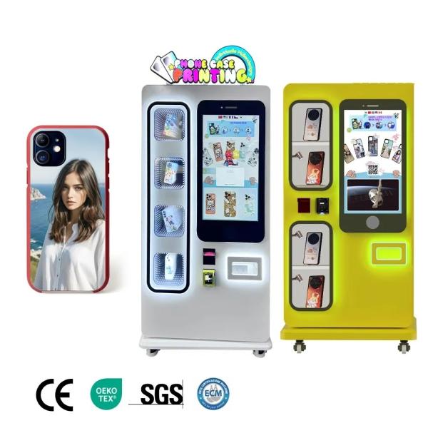 Wholesaler Automatic DIY Cell Mobile Phone Case Printing Custom Vending Machine