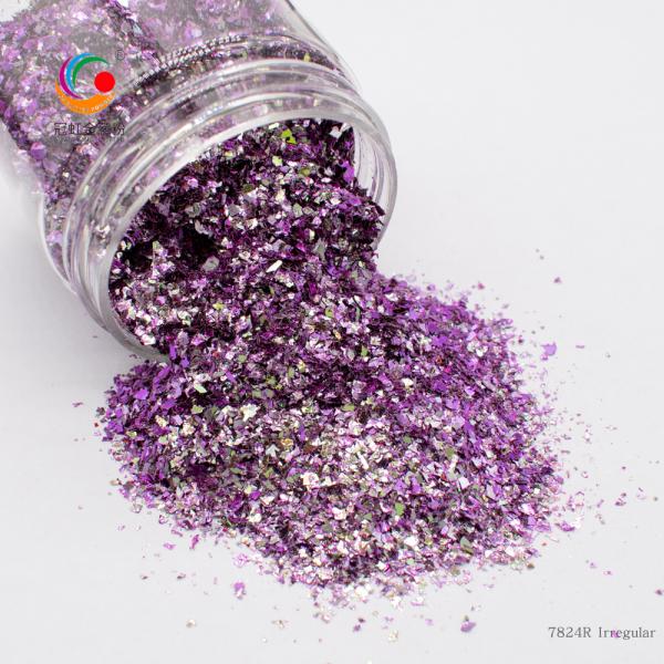 Handicraft Loose Chameleon Glitter Powder Makeup Christmas Decoration Red Blue