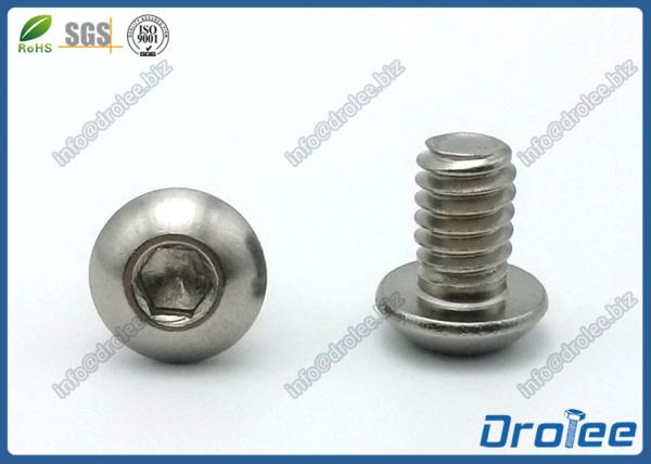 ISO 7380 M3 x 12mm Stainless Steel 316 Socket Button Head Allen Bolt
