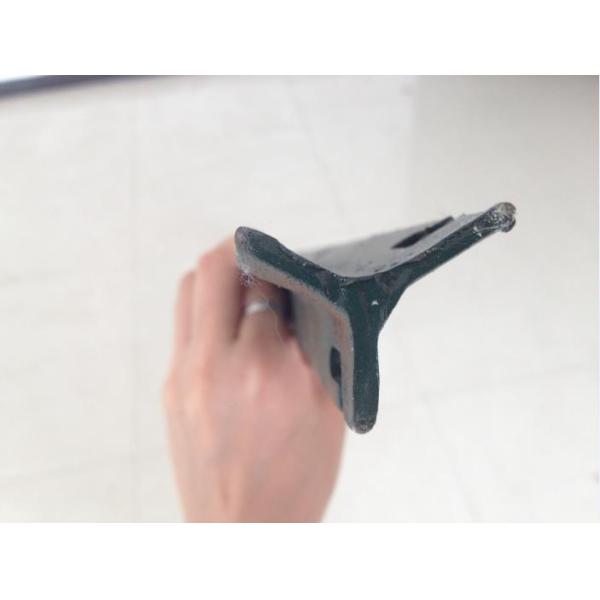 a pintura preta galvanizada 30*30*3.0mm dos piquetes da estrela revestiu a altura de 1000mm