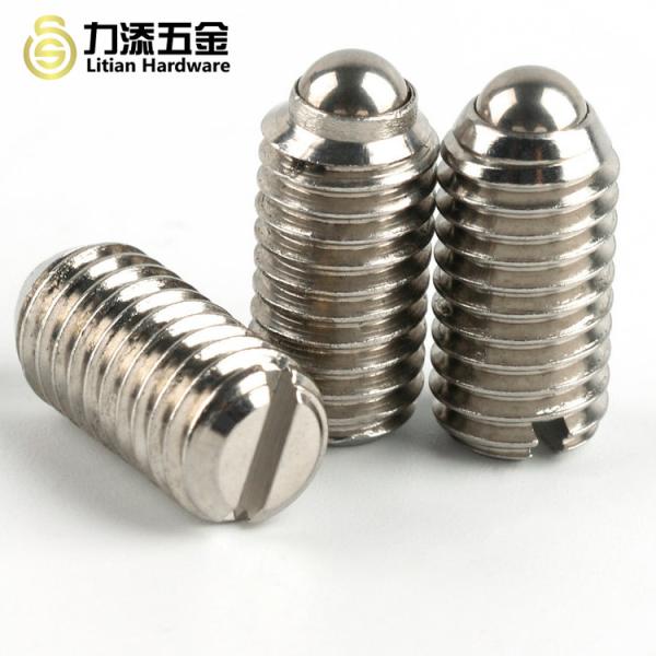 Stainless steel 304 316 M2 M3 M4 M6 M8 Ball Spring Plunger Positioning Bead