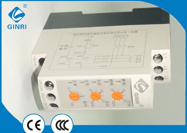 480VAC Neutral Loss Three Phase Voltage Monitoring Relay Adjustable Delay Time