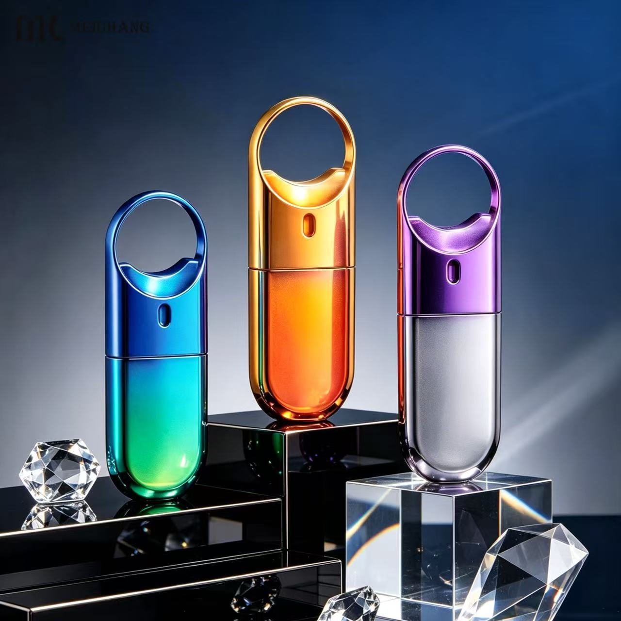 10ml, 15ml, and 20ml Portable Fine Mist Spray Bottle with Integrated Hanging Loop (MC-1210)
