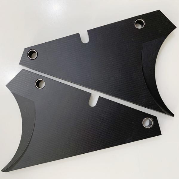 Dark Gray Color End Plate for Roland 700 Ink Duct End Blocks 160x85mm Printing Machine Part