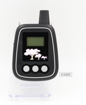 Black Color Wireless Audio Guide System Two Transmitter For Many Receiver