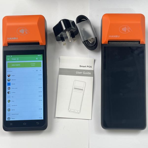 Android 14 Payment POS WiFi Mobile Point Of Sale System Customized With 3.8V 6400mAh Battery