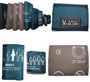 Single / Double Tube Standards Reusable Blood Pressure Cuffs For Child Adult
