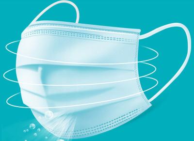 Adjustable Earloop Disposable Pollution Mask , Earloop Medical Mask CE Approved
