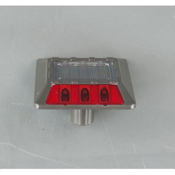 Waterproof Aluminum 6 LED Solar Stud Outdoor Driveway Road Stud Lamp