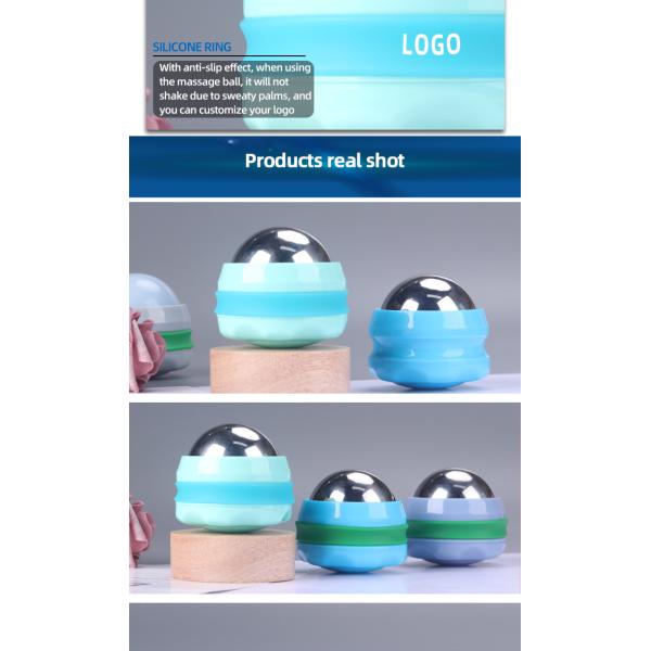 Ролик шарика массажа терапией льда Skyringe, холодный шарик ролика мышцы