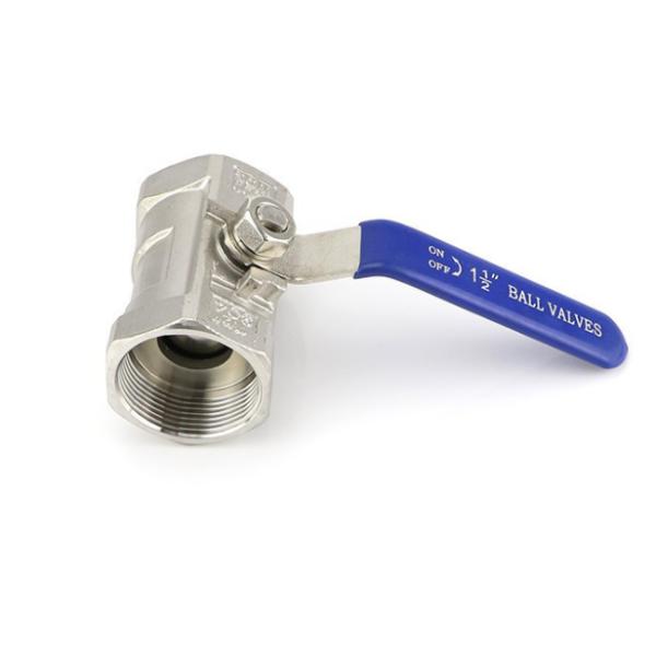 Cf8 Investment Casting 1 Inch Threaded 1 Pc Ball Valve