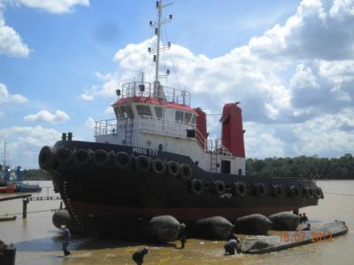 Lançamento de levantamento inflável durável de Marine Rubber Airbag For Ship