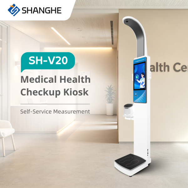 SH-V20 Automatic Blood Pressure Monitoring Machine Health Kiosk Machine