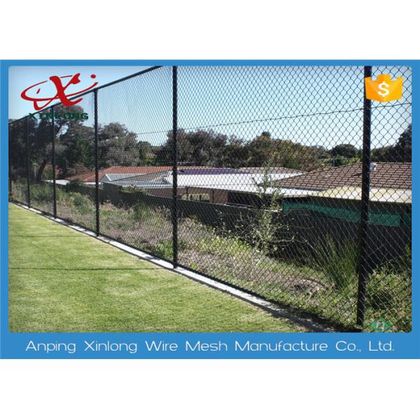 1.8 - 4.5mm Diameter Chain Link Fence With 35 * 35 Aperture For Playground