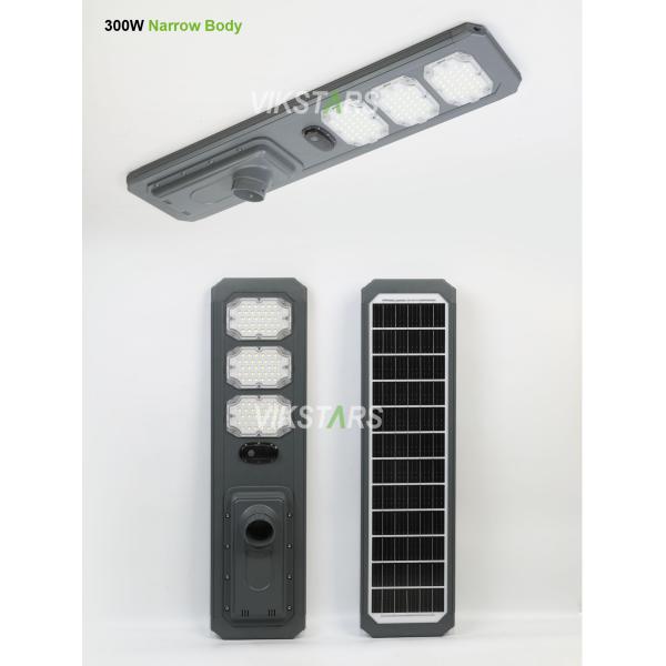 Nuevo 100W 200W 300W 400W 500W All In One Aluminio Luz solar de calle para mayoristas