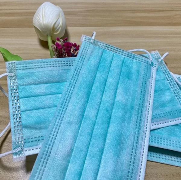 Skin Friendly Hypoallergenic Dental Masks Non Woven Fabrics Low Breath Resistance
