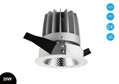 80CRI  IP20 20W LED Recessed Downlight , Citizen COB LED Ceiling Down light