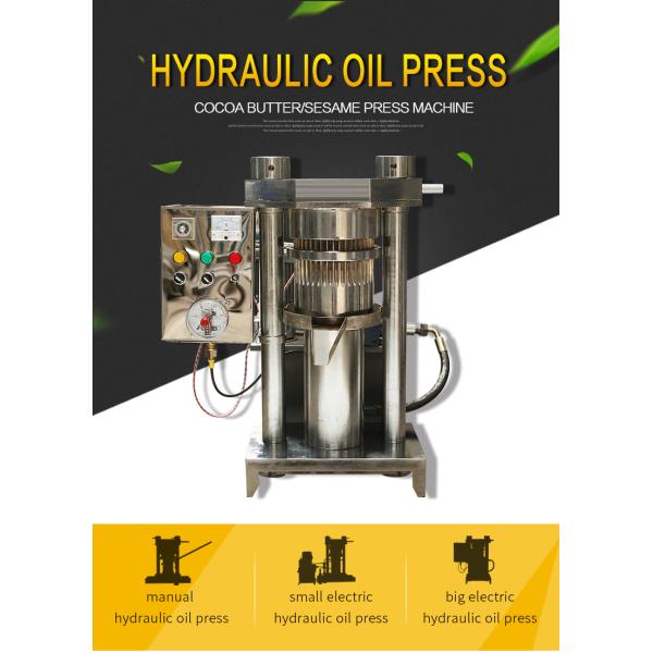 Farms Customized Hydraulic Cocoa Butter Walnut Sesame Oil Extraction Machine for Oil Pressing