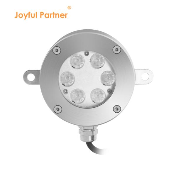 OEM ODM DMX Control RGB LED Fountain Light Waterproof 6*2W 6*3W RGB Led Color With U Type Bracket