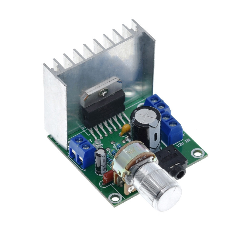 TDA7297 12V Двуканальный усилитель мощности Аудиокарта с аудио и безшумным дизайном