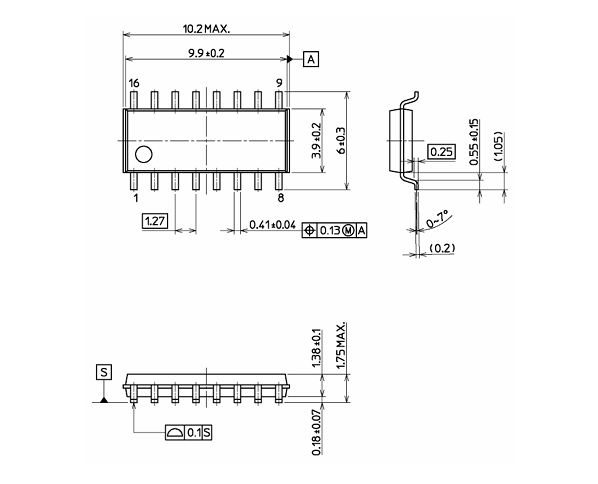 74HC595D Shift Register 8-Bit Serial-In Parallel-Out Serial Output Latch High-Current Tri-State Outputs Wide Operating Voltage (2V-6V) Low Power Consumption & Easy Daisy-Chaining