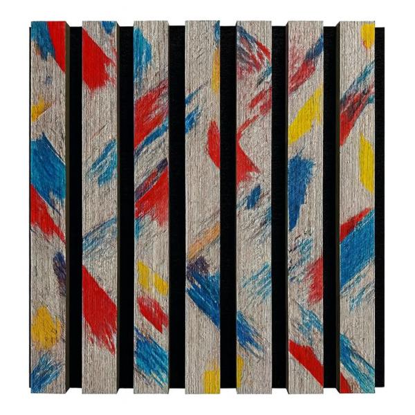 Customized Deco Wood Slat Acoustic Panel For Meeting Room Renovation