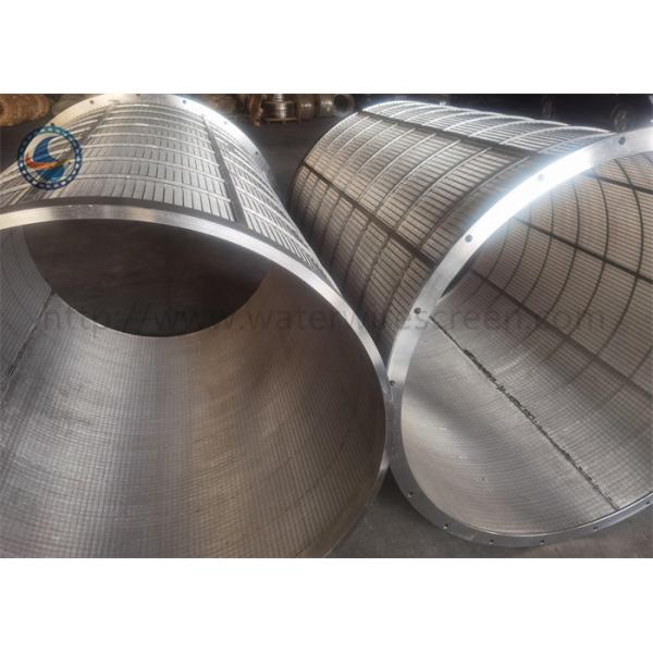 Johnson Type Slotted Screen Rotary Screen Drum Back Wash FITO