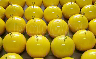 Boyas de amarre marinas naranja amarillo boya de amarre esférica 10kg-2000kg flotabilidad