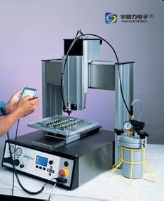 High Efficiency Automatic Epoxy Resin Glue Dispenser for SMT Workshop Processing
