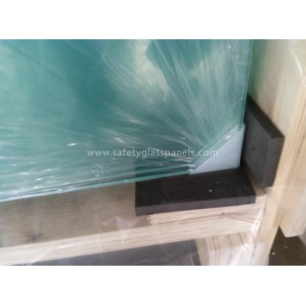 Shower Door Window 6mm / 3mm Tempered Safety Glass Panels  , stair balustrade glass
