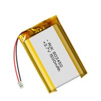 Bateria recarregável personalizada 103450 Li-Ion Li-Ion 1800mah 1200mah 850mah 500mah