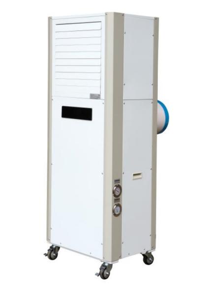 Mobile Air Cooler 6.5 KW With Compressor For Ventilation And Cooling