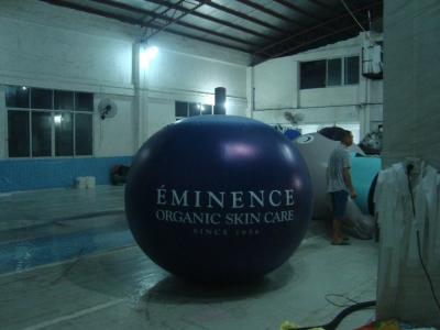 Reuseable 5ft Blueberry Fruit Shaped Balloons For Advertising , Inflatable Helium Balloon Ball