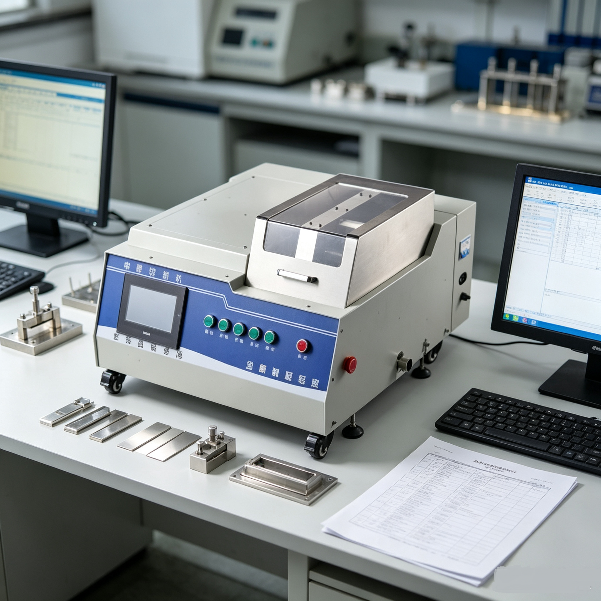 HC-5000B Touch Screen High Speed Precision Cutting Machine For Laboratory Metallographic Specimen Preparation