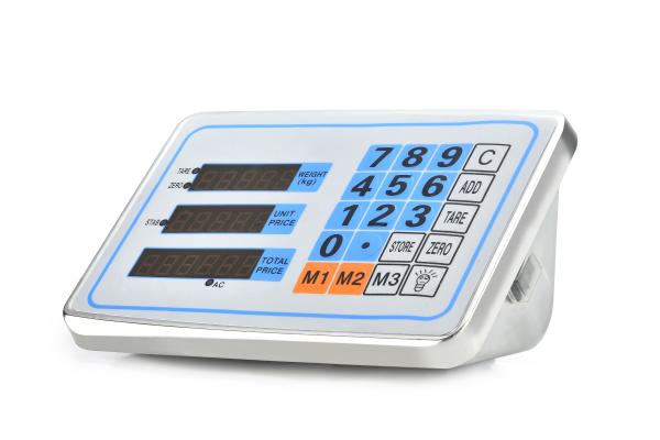 Indicateur de balance de type LED-LCD pour applications industrielles avec ligne d'alimentation personnalisée