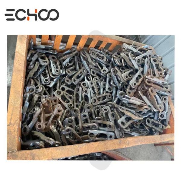 FH22 2 Peças de chassi de mini escavadeiras de ligação de trilho para a Fiat-Hitachi