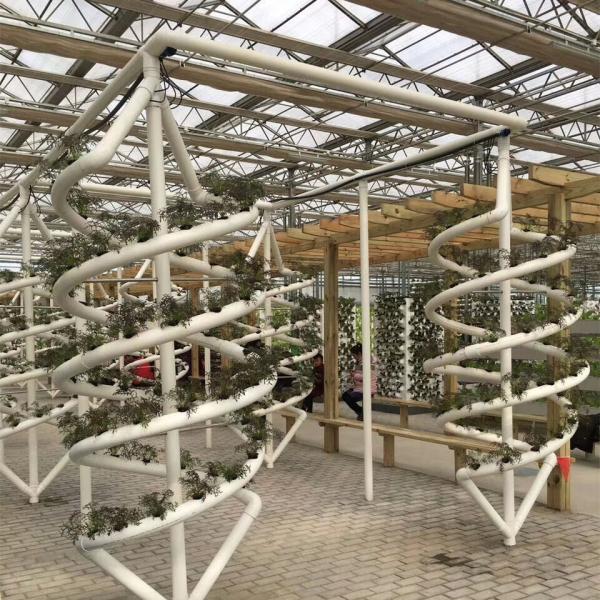 Spiral Hydroponics Farm Vertical Hydroponics System