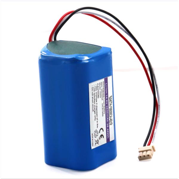 Baterías recargables para juguetes eléctricos BAKTH-18650CH-4S1P 14.8V 2600mAh Batería de iones de litio para iluminación solar