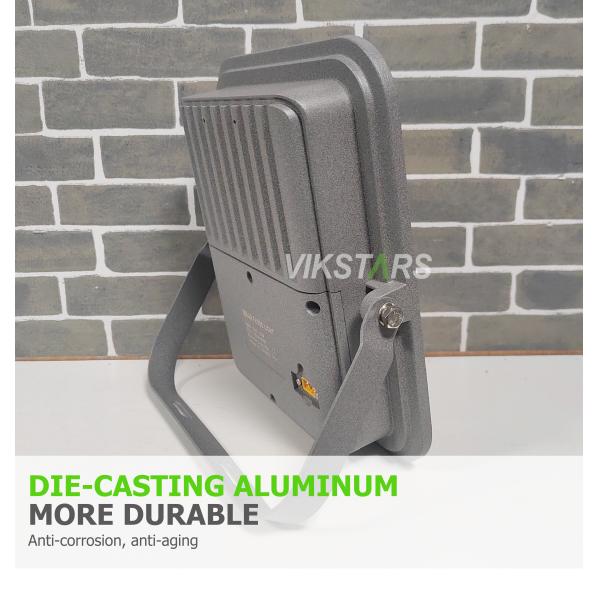 Battery Replaceblae 60w 100w 200W 300w Solar Flood Lights With Glass Cover