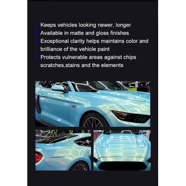 8 Mil Красная серия Автомобильная пленка Песчаная установка дружественная смена цвета PPF