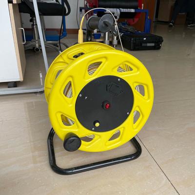 Economical Borehole Water Level Meter Tape 300m Measuring Yellow