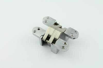 Anticorrosive SOSS Invisible Hinge For Doors Chrome Surface Treatment