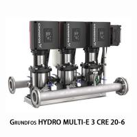 Unidad de suministro de agua Grundfos Hydro Multi-E 3 Cre 20-6 Unidad de bombeo Los grupos de presión Grundfos Hydro Multi-E están diseñados para la transferencia y el aumento de presión de Cl