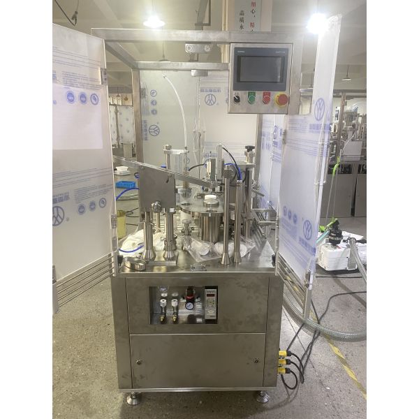 High Viscosity Cosmetic Gel Dental Paste Capping Plugging Lure Lock Vaccine Syringe Filling Machine