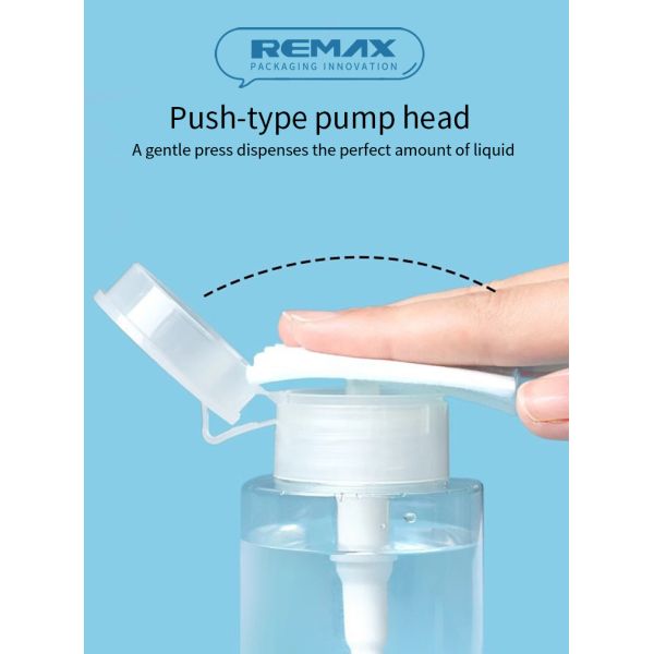 Professional  300ml Nail Polish Remover Bottle with Pump