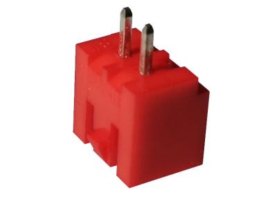 Certificação reta vermelha do UL do contato da liga de Coppy do passo do conector 2.0mm da bolacha