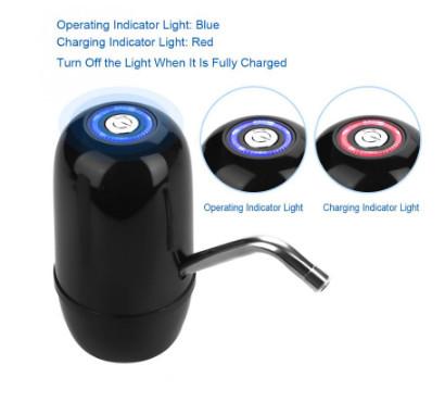 USB Rechargeable 4W Automatic Bottled Water Pump With Food Grade Material