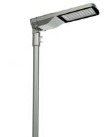 Bastões de câmera de luz wi-fi 150 w para cidade inteligente ao ar livre adaptador de luminária de alumínio fundido